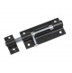 Catenaccio a cannone 6 cm NERO - IBFM