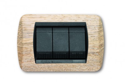 PLACCA LIVING INTERNATIONAL IN LEGNO MASSICCIO 4 POSTI