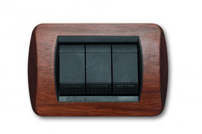 PLACCA LIVING INTERNATIONAL IN LEGNO MASSICCIO 4 POSTI