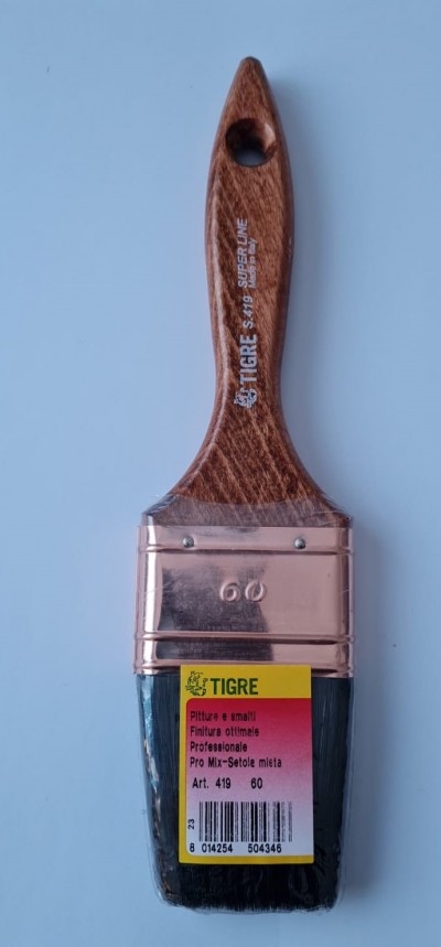 Pennello Piatto setola nerae 50 profess. STESURA UNIFORME prodotti a solvente (COPY)