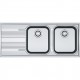 LAVELLO ACCIAIO INCASSO SX  116*50 Onda Line OLX 621 Inox satinato 