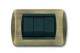 PLACCA LIVING 3P OTT.BRONZO SATINATO OPACO