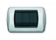PLACCA LIVING 3P CROMO LUCIDO+SATINATO