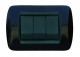 PLACCA LIVING 3P ZAMA NERO ANTRACIT